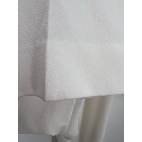 Vintage 70s Le Voy White Disco Leisure Jumpsuit Polyester Retro Groovy - Picture 13 of 15